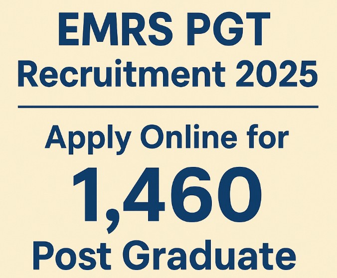 EMRS PGT Recruitment 2025
